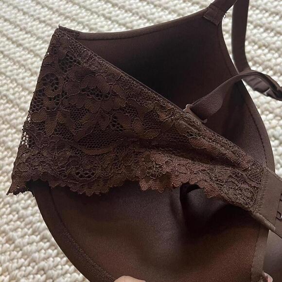 Skims Fits Everybody Lace Wing Tshirt Bra - Picture 3 of 3